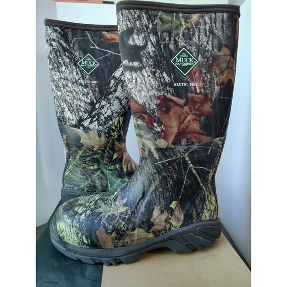 Muck Boot Company Mens Arctic Pro extreme winter boot sz 14 15 Mossy Oak - Picture 1 of 6
